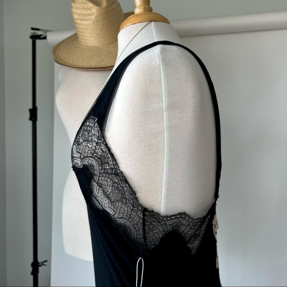 ON HOLD 🤍 LA PERLA VINTAGE BLACK LACE DETAILED MAXI DRESS - Picture 5 of 9